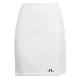 ◆13주년◆아미라 AMIRA 로고 골지 스커트 화이트 GWSD05523 0000