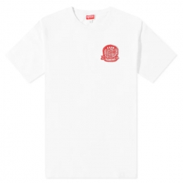 ◆당일◆24SS 바시티 로고 패치 티셔츠 화이트 5TS270 4SY 02