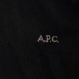 ◆당일◆26SS 로고 폴로 숏슬리브 니트 블랙 COEZJ F23479 LZZ