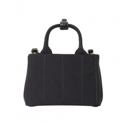 26SS 자르디니에르 코튼 캔버스 미니 숄더&토트백 블랙 1BA038 2CYA F0002