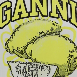 ◆당일◆25SS 레몬 프린팅 릴렉스드 티셔츠 브라이트화이트 T3768 151