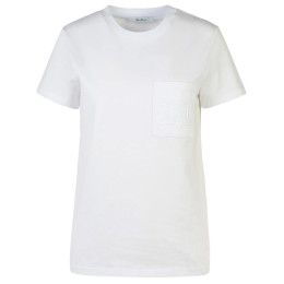 ◆당일◆24FW PAPAIA 포켓 로고 티셔츠 화이트 2421946011 001