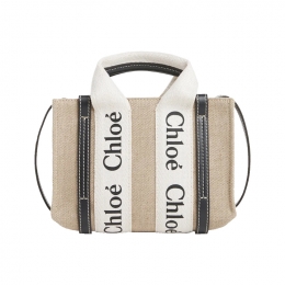 ◆당일◆26SS 우디 미니 토트백 네추럴 CHC22AP237I26 91J