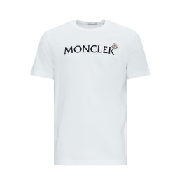 ◆당일◆26SS 로고 패치 티셔츠 화이트 8C000 67 8390T 001