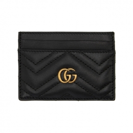 ◆당일◆26SS GG 마몬트 마틀라세 카드지갑 블랙 443127 DTD1T 1000