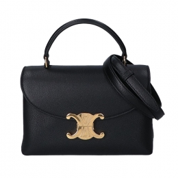 ◆당일◆25FW 틴 니노 카프스킨 토트백 블랙 118113 FXK 38NO