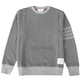 ◆당일◆25SS 사선 루프백 크루넥 맨투맨 매드그레이 MJT429A J0142 035