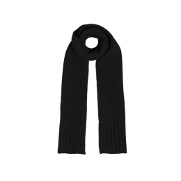 ◆당일◆25FW 골지 울 머플러 블랙 SCARF BLACK