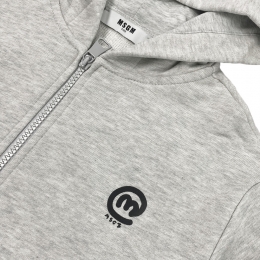 ◆키즈◆25SS 여성 로고 프린트 후드집업 그레이 S5MSJBZH276 107