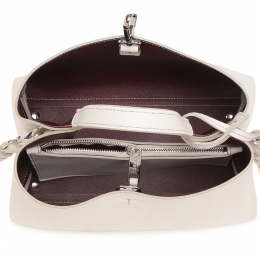 ◆당일◆26SS 타임리스 로고 마이크로 토트&숄더백 화이트 XBWAPAEL000 QRI 9P09