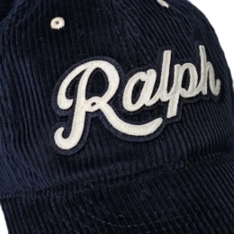 ◆당일◆26SS 로고 패치 코듀로이 캡모자 블루 211A90415 001