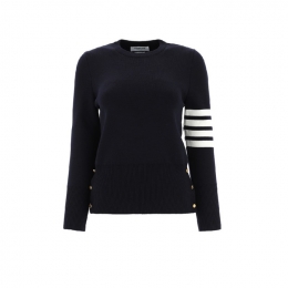 ◆당일◆26SS 4바 밀라노 스티치 클래식 니트 네이비 FKA239A 00014 415