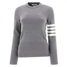 ◆당일◆25FW 4바 밀라노 스티치 클래식 니트 라이트그레이 FKA239A 00014 055