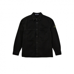 ◆당일◆25FW 와펜 패치 셔츠 자켓 블랙 K2S15 1200025 S0184 V0129