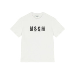 ◆키즈◆키즈 저지 티셔츠 화이트 S6MSJUTH004 001