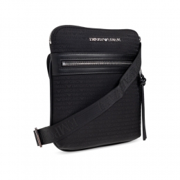 ◆당일◆26SS 시그니처 로고 프린트 크로스백 블랙 EM005400 AF14637 UC001