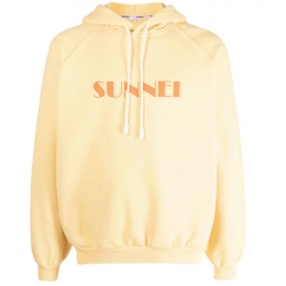 ◆당일◆22FW 빅 로고 프린트 후드티 베이지 MRTWXJER010COT007 0126