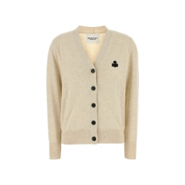 ◆당일◆26SS 카리나 KARINA 로고 가디건 라이트그레이 CA0104FA C1L17E 02LY