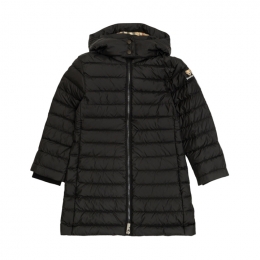 ◆키즈◆키즈 베어로고 다운 후드 롱 자켓 블랙 8109351