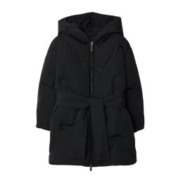 ◆키즈◆24FW 여성 로고 자수 패딩 자켓 블랙 8089409