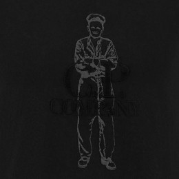 ◆당일◆25SS 자수 로고 티셔츠 블랙 18CMTS288A 006057O 999