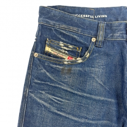 ◆당일◆26SS 1998 D-BUCK 레귤러핏 미드웨이스트 부츠컷 데님팬츠 블루 A12218 0DBDS 01