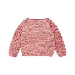 ◆키즈◆키즈 오리지널 팝콘 니트 로즈 K1076F25 592