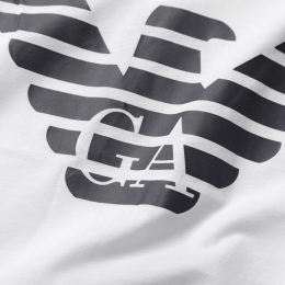 ◆당일◆25SS 로고 프린팅 티셔츠 화이트 8N1TN5 1JPZZ 0147