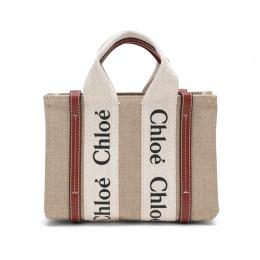 ◆당일◆26SS 우디 미니 토트백 화이트브라운 CHC22AP237I26 90U