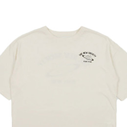 ◆키즈◆24FW 키즈 로고 티셔츠 바닐라크림 SATURNO T-SHIRT VANILLA CREAM