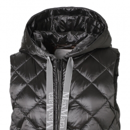 ◆당일◆25FW 스페이스지 SPACEGI 다이아몬드 퀄팅 패딩 조끼 그레이 2529296015 001