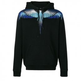 ◆11주년◆블루 윙스 후드티 블랙 CMBB007S19630021 1088