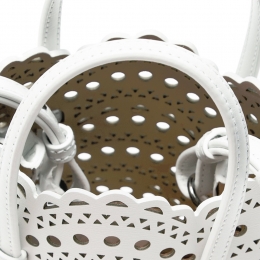 ◆당일◆23SS 미나 MINA 16 펀칭 토트&크로스백 화이트 AA1S06716C0A29 010