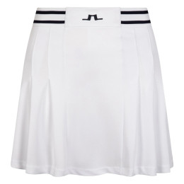 ◆당일◆24SS 할로 HARLOW 로고 스커트 화이트 GWSD11524 0000
