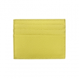 26SS 페블 그레인 노트 컴파트먼트 카드지갑 파스텔옐로우 MAW031L 00198 735