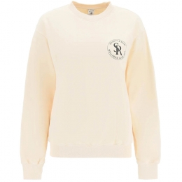 ◆당일◆23SS 로고 프린팅 기모 맨투맨 크림 CR671CR