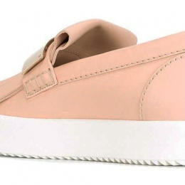 ◆11주년◆여성 메이 런던 슬립온 베이지 RS7028 001