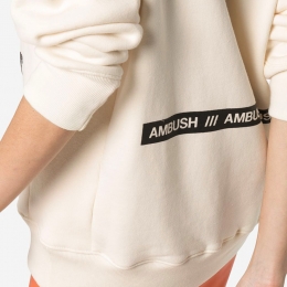 ◆11주년◆시그니처 로고 크루넥 맨투맨 오프화이트 12112067 OFWH