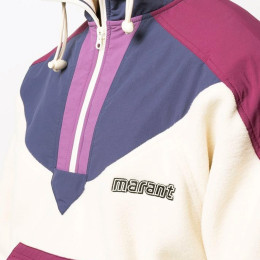 ◆13주년◆MANTSYNI 컬러블럭 아노락 자켓 블루 MA1122 22P086E 30BU