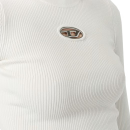 ◆당일◆24SS M-VALARY 컷아웃 로고 니트 화이트 A12397 0DLAX 129