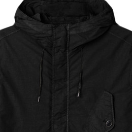 ◆당일◆23FW 렌즈 와펜 아노락 자켓 블랙 15CMOS067A 005991G 999