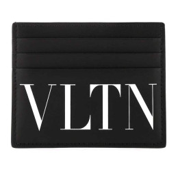 ◆13주년◆VLTN 로고 카드지갑 블랙 XY2P0S49 LVN 0NO
