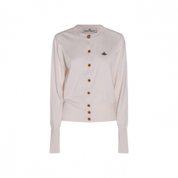 ◆당일◆26SS ORB 로고 자수 BEA 울 가디건 멜란지그레이 1803002P Y0006 P403