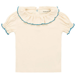 ◆키즈◆25SS 키즈 벌룬핏 슬리브 팔로마 티셔츠 아이보리 K3003S25 298