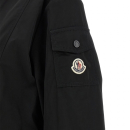 26SS 라에르트 LAERTE 로고 패치 롱 후드 자켓 블랙 1C000 14 549P3 999