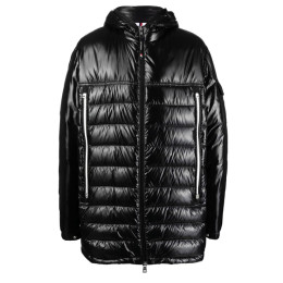 ◆당일◆24FW 아베롱 AVEYRON 로고 패치 후드 패딩 자켓 블랙 1C000 06 68950 999