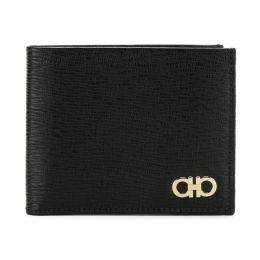 ◆당일◆25FW 더블 간치니 반지갑 블랙 66-A063 0685950