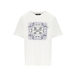 ◆당일◆26SS 웨스트 WEST 로고 티셔츠 화이트 2615971041 006