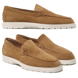 ◆당일◆25FW 페블탭 스웨이드 로퍼 카멜 XXM59K00040 RE0 S415