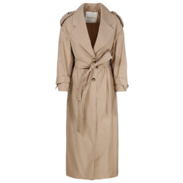 ◆당일◆23FW QTRENCH 벨티드 트렌치코트 라이트카멜 2390211137 001